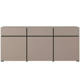 Komoda Cross 3D3S congo/černá