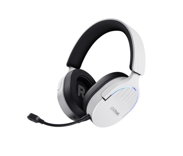 TRUST Herní sluchátka GXT 491 FAYZO, Bezdrátová, USB, bílá EDF_1667382