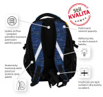 Školní batoh Midi Shark