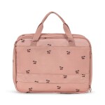 Konges Sløjd Kreativní potřeby pro děti v cestovní tašce Cherry, růžová barva, textil