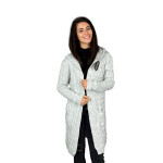 HOSH Jednobarevný kardigan BELLA Barva: Šedá