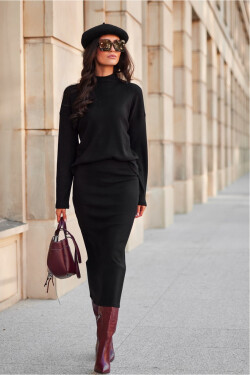 Sukně SPO043 černá - Roco Fashion 38