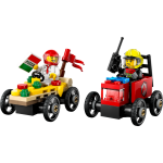 LEGO LEGO® City 60458 Závodní balíček: Rozvoz pizzy vs. hasičské auto