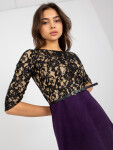 Šaty LK SK 506582 1.92 tmavě fialové - FPrice S-36