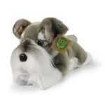 Plyšový pes knírač ležící 31 cm, ECO-FRIENDLY