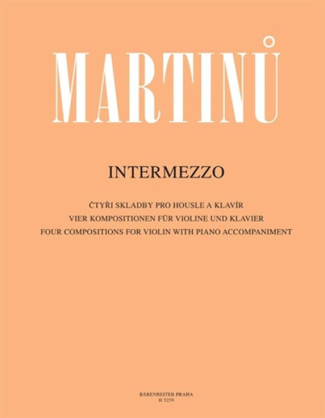 Intermezzo - Bohuslav Martinů