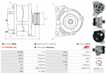 Alternátor SEAT Ibiza III/IV a Cordoba (6L) 1.4–1.9 TDI