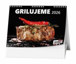 Grilujeme 2026 - stolní kalendář