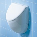 DURAVIT - Urinals Pisoár, zadní přívod, WonderGliss, bílá 08233500001