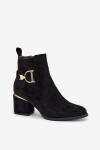 Boty na podpatku model 216809 Step in style 38