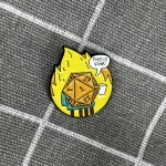 Pinarna.cz D&D kostka - “This is fine“ / „To je v pohodě“