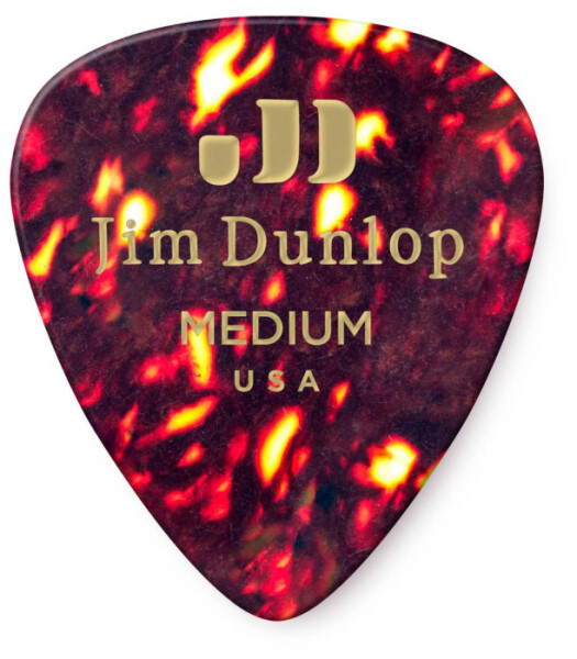 Dunlop 483R05MD Celluloid Shell Pick Medium