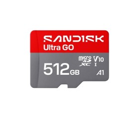 SanDisk MicroSDXC karta 512GB ULTRA GO(190MB/s, UHS-I ) EDF_493833