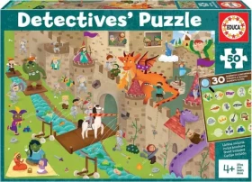 EDUCA Detektivní puzzle Hrad