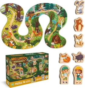DODO Puzzle Kdo žije v lese?