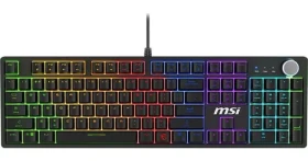 MSI FORGE GK320 Red černá / herní klávesnice / mechanická / Red spínače / USB-A / CZ+SK Layout (FORGE GK320 RED CZ)