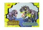 Mamido Dinosaurus Tyranosaurus Rex na baterie hnědý