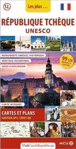 Česká republika UNESCO kapesní průvodce/francouzsky Jan Eliášek