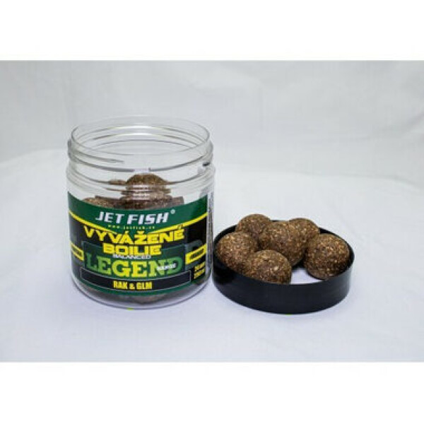 Jet Fish Vyvážené boilies Legend Range RakGLM 250ml 24mm (000359)