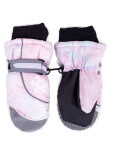 Dětské zimní lyžařské rukavice Yoclub Pink 12