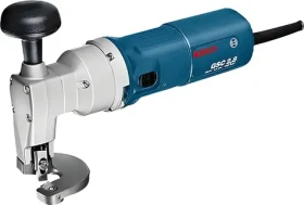 Bosch GSC 2,8 Professional modrá / Nůžky na plech / 500 W / řezná kapacita 3,5 mm / 2,7 kg (601506103)