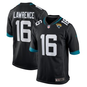 Nike Pánský dres Jacksonville Jaguars NFL Trevor Lawrence #16 Game - Černá Velikost: XL