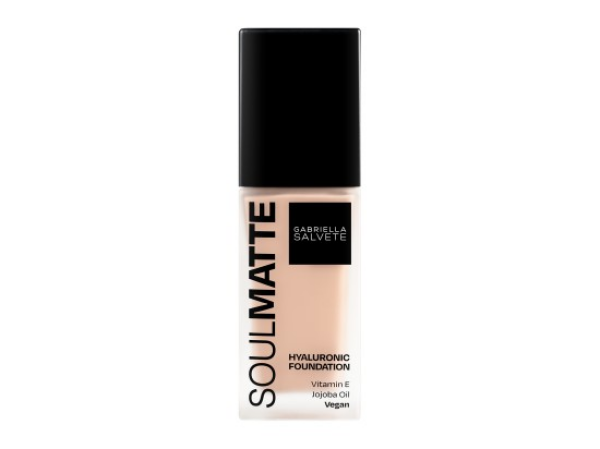 Gabriella Salvete make-up Soulmatte Foundation 01N Porcelain Neutral