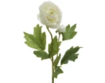 Umělá květina Kamélie 57 cm, krémová