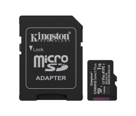 Kingston MicroSDXC karta 1TB Canvas Select Plus, U3, V30, A1, SD Adaptér EDF_443767