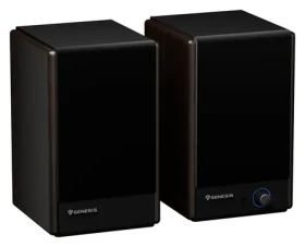 Genesis Arsen 402BT hnědá / Reproduktory / 2.0 / Bluetooth 5.3 / 60 W / Jack 3.5 mm (NGS-2416)