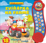 Příběh se zvuky Zvířátka na farmě 18 různých zvuků