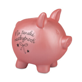 Prasátková pokladnička - Na ženské nezbytnosti - Albi