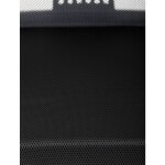 Kancelářská židle, tmavě šedá síťovina, šedý plast, kolečka na tvrdé podlahy