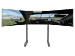 Next Level Racing Round Tube Triple Monitor Stand / Samostatný stojan pro 3 monitory / Freestanding (NLR-R011)
