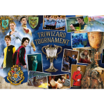 Trefl Puzzle Harry Potter: Turnaj tří kouzelníků, Famfrpál a Bradavice 400 + 500 + 600 dílků - Trefl