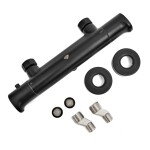 Sprchová baterie SAT Dark bez sprchového setu 150 mm černá SATBSDA268C SATBSDA268C
