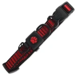 Active Dog Strong S červený / Obojek pro psy / Nylonový / Nastavitelný / 1,5 × 27-37 cm (0904-90523)