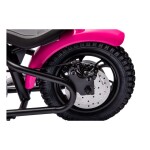 Mamido Elektrická motorka SPEED Power růžová