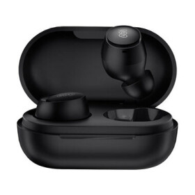 QCY T27 černá / Bezdrátová sluchátka / mikrofon / Bluetooth 5.3 / IPX4 / s dobíjecím boxem (T27 black)