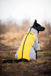 Plex zimní bunda pro psa Barva: Žlutá, Délka zad (cm): 71, Obvod hrudníku: 78 - 92 cm