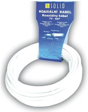 Solight GN14 koaxiální kabel CC120 / 20m (8595092102272)