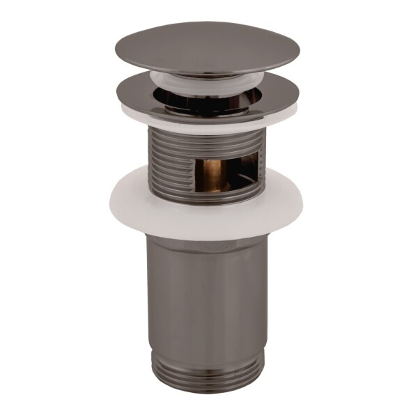 RAV Slezák - Výpusť umyvadlová CLICK-CLACK 5/4", Metal Grey MD0484MG MD0484MG