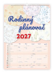 Nástěnný kalendář 2027 Helma Rodinný plánovač