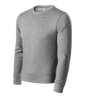 Zero mikina unisex tmavě šedý melír XS