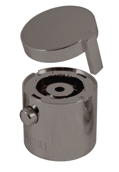 RAV Slezák - TERMOSTATICKÁ - Ručka k regulaci průtoku vody, Metal grey kartáčovaná KR4032MGK KR4032MGK