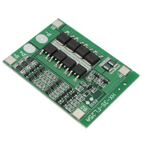 Ochranný modul pro Li-Ion lithiovou baterii 3S 11,1V 12,6V 25A