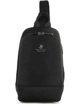 Batoh crossbody mono BHPC Manhattan BH-8462-01 černá 3,7 L