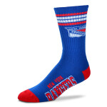 For Bare Feet Pánské Ponožky New York Rangers 4 Stripes Crew Velikost: L (EUR 43-48)