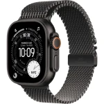 Apple Watch Ultra 3 (2025) GPS+Cellular 49mm Černé titanové tělo - Černý titanový milánský tah (M) / 155-185mm (MF1Q4QC/A)