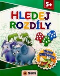 Hledej rozdíly - Zábavná cvičebnice 5+